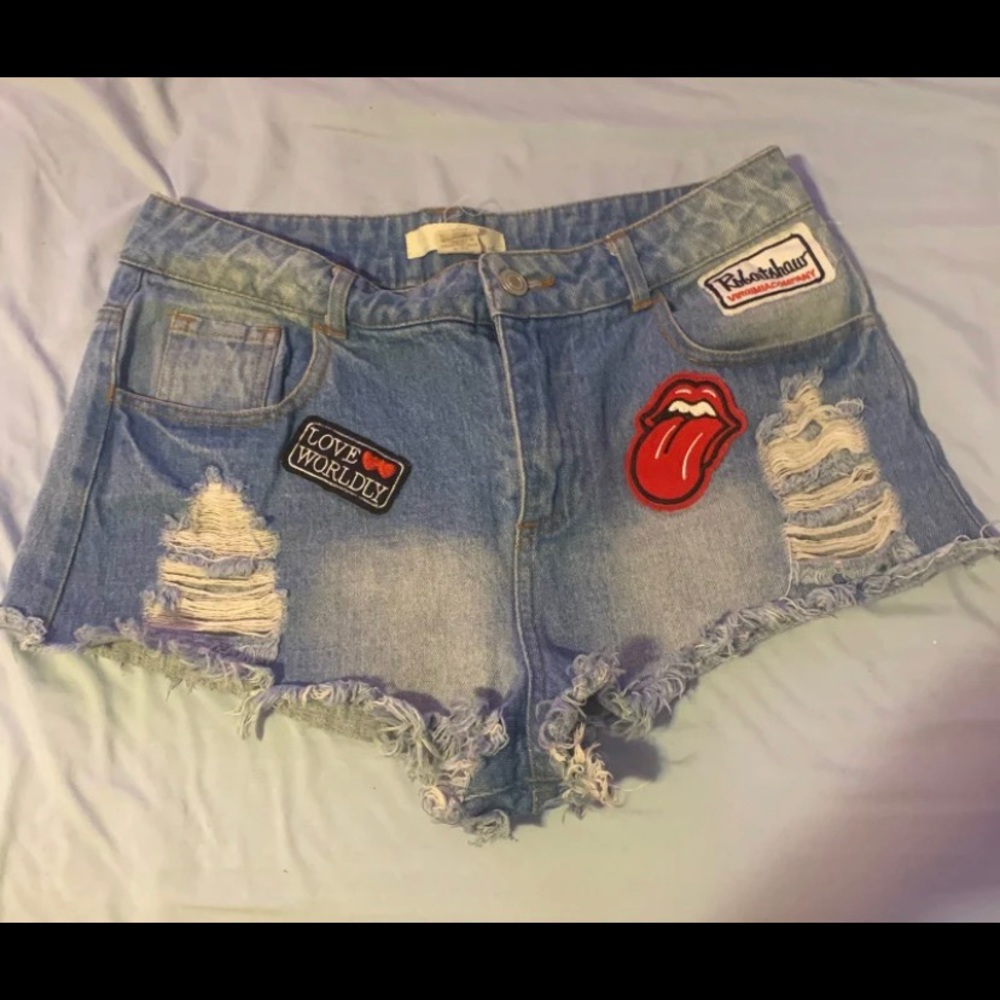 jean shorts